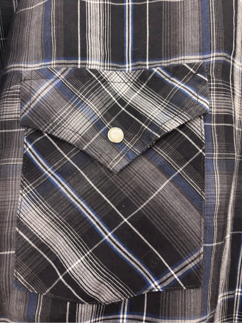 Ely Cattleman  Pearl Snaps Western Shirt Mens Tall Man Size 4XLT Short Sleeves - Picture 6 of 11